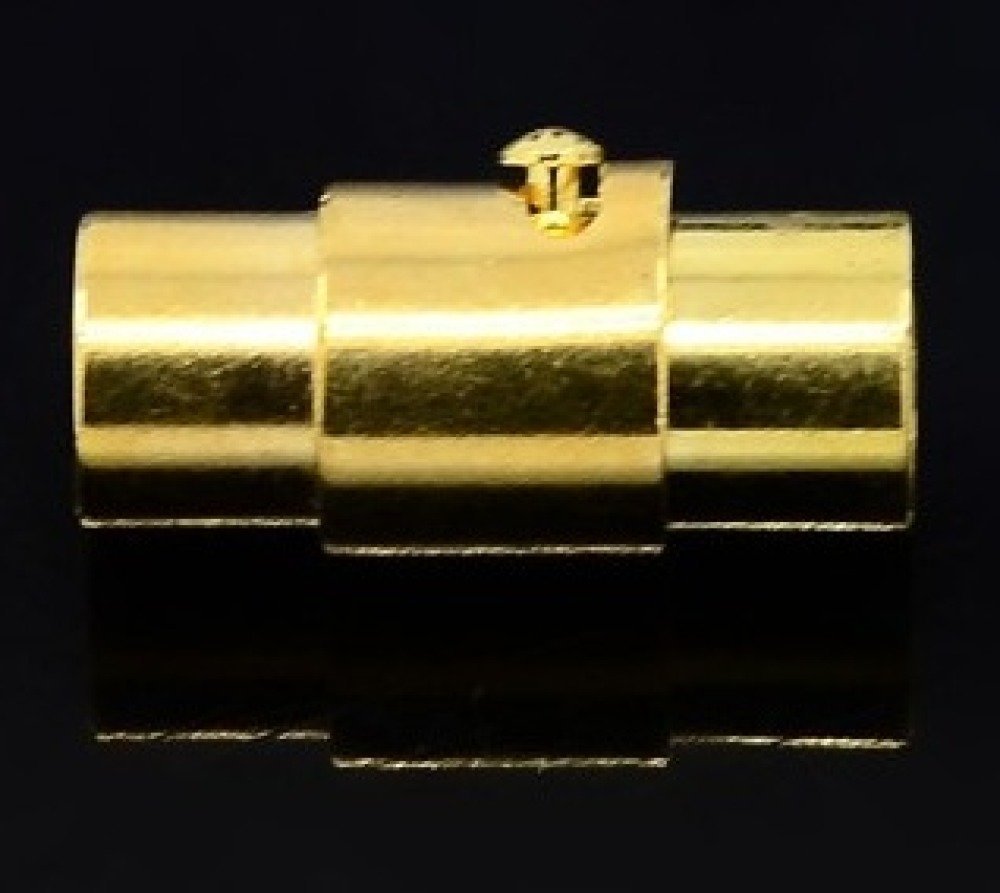 50 Fermoirs aimant&eacute; 04 mm