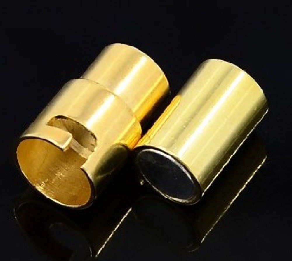 50 Fermoirs aimant&eacute; 04 mm
