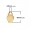 50 Supports Boucles d'oreilles Clips Plateau N&deg;05 x 25 Paires