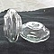5 Boules en verre Plate N&deg;06 &agrave; remplir