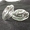 5 Boules en verre Plate N&deg;06 &agrave; remplir