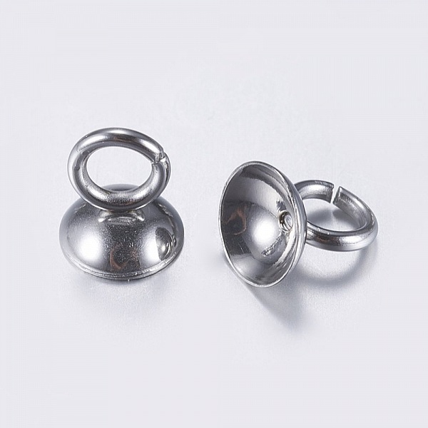 5 Coupelles pour Boules en verre ronde N&deg;01.