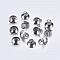 5 Coupelles pour Boules en verre ronde N&deg;02.