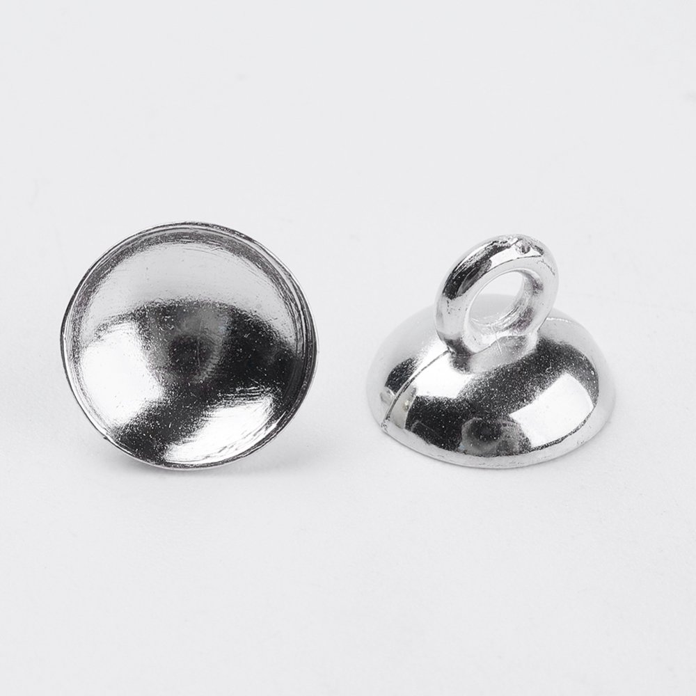 5 Coupelles pour Boules en verre ronde N&deg;03.