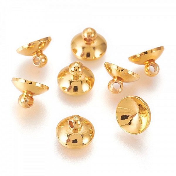 5 Coupelles pour Boules en verre ronde N&deg;07.