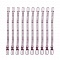 Attache elastique 10 Extensions de masque r&eacute;glable crochet d'oreille Fushia