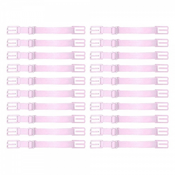 Attache elastique 20 Extensions de masque r&eacute;glable crochet d'oreille Blanc