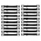Attache elastique 20 Extensions de masque r&eacute;glable crochet d'oreille Noir rallonge masque