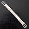 Attache elastique Extension de masque r&eacute;glable crochet d'oreille Brun Clair