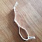 Attache elastique Extension de masque r&eacute;glable crochet d'oreille Fushia rallonge masque
