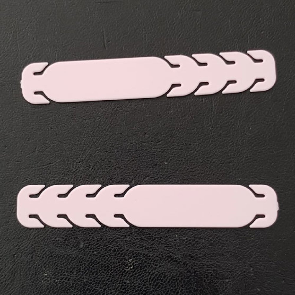 Attache elastique Protecteur d'oreille r&eacute;glable pour masque N&deg;02 Rose