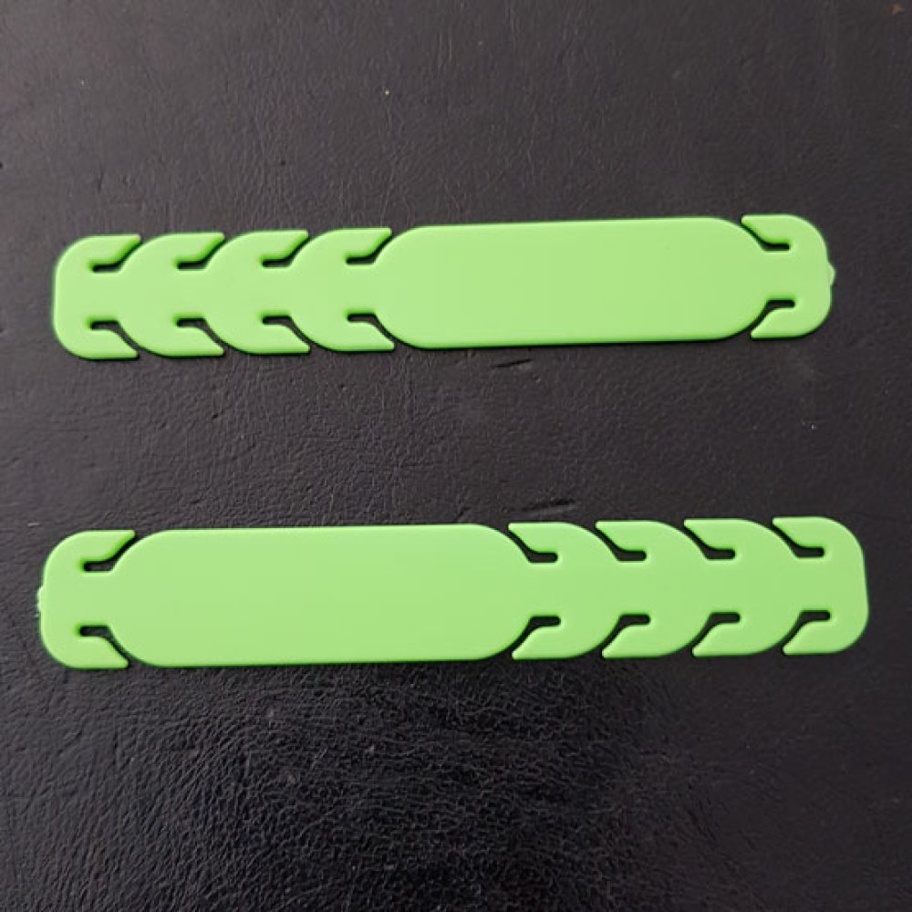 Attache elastique Protecteur d'oreille r&eacute;glable pour masque N&deg;02 Vert