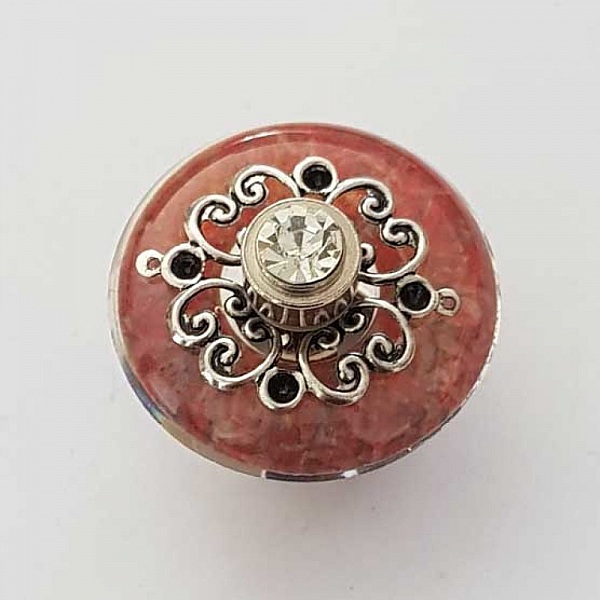 Bague Vis Modulable interchangeable acier inoxydable taille 17 anneau &eacute;pais