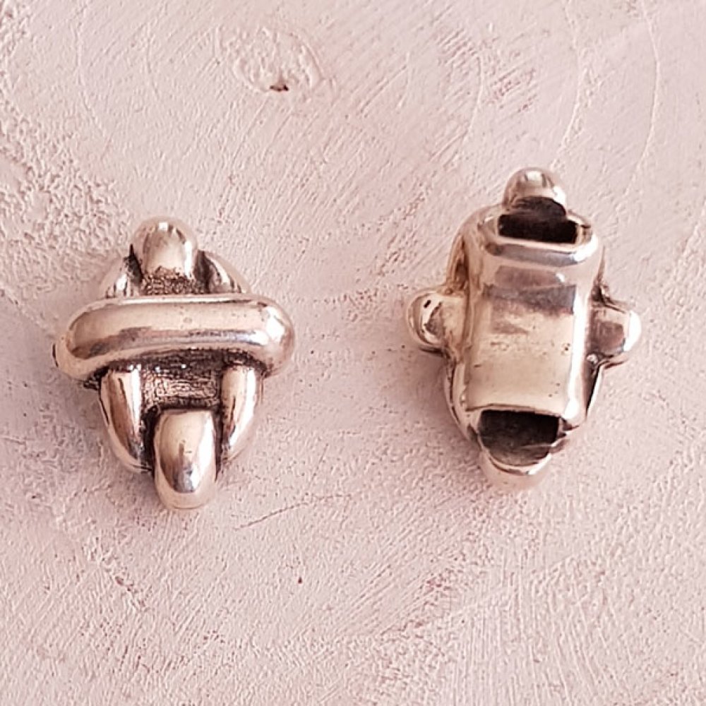 Bague en Zamac pour cuir 05 mm N&deg;01