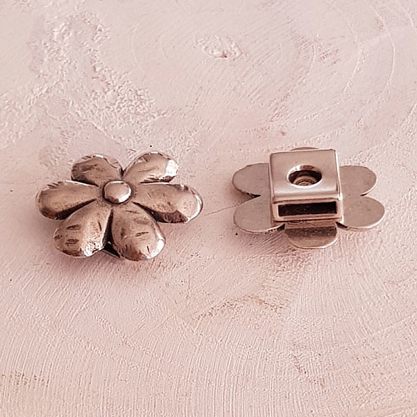 Bague en Zamac pour cuir 10 mm N&deg;01