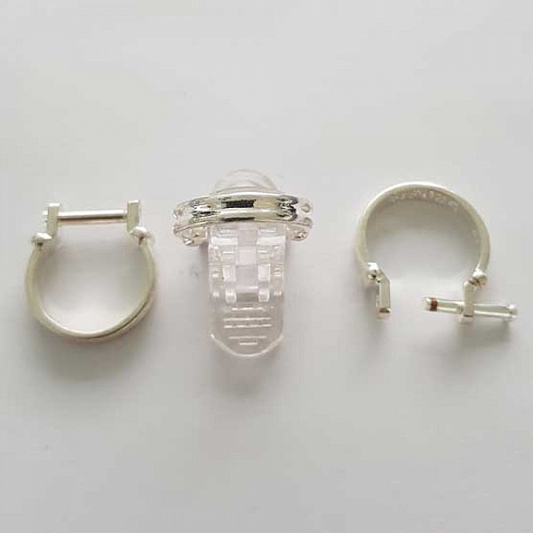 Bague pour perles europ&eacute;ennes &agrave; grand trou taille 8