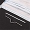 Bande pour pont de nez masque 10 cm N&deg;02-01 x 1 pi&egrave;ce Barre de nez Barrette nasal attache Masque.