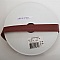 Biais uni tout textile  1 M&egrave;tre col 60 Ch&acirc;taigne