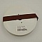 Biais uni tout textile 1 M&egrave;tre col 69 Marron