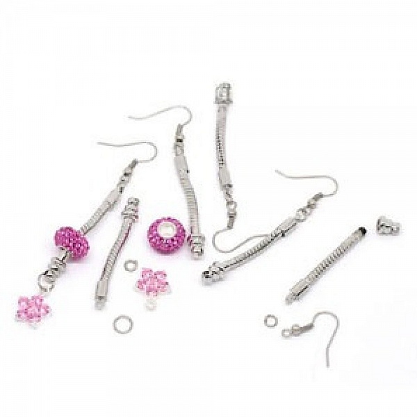 Boucle d'oreille avec pas de vis 01