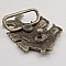 Boucle de ceinture Argent N&deg;18 Poissons