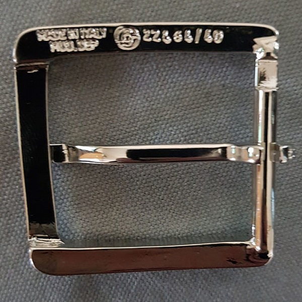 Boucle de ceinture Argent en Zamac N&deg;04