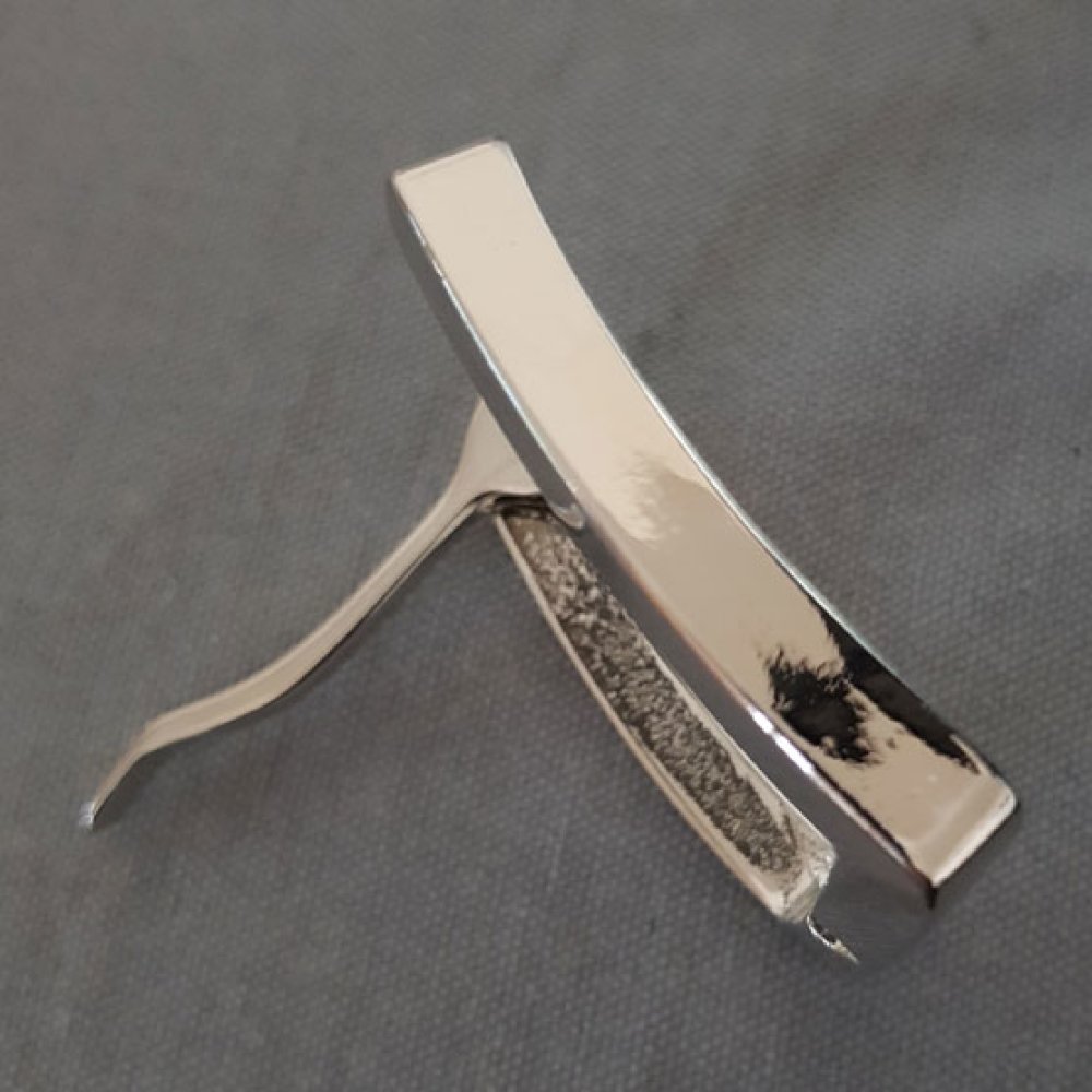 Boucle de ceinture Argent en Zamac N&deg;04