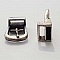Boucle de ceinture Argent en Zamac N&deg;21 10mm