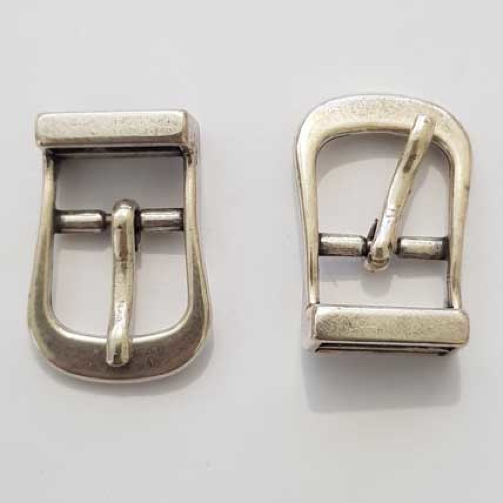 Boucle de ceinture Argent en Zamac N&deg;22 16mm