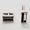 Boucle de ceinture Argent en Zamac N&deg;22 16mm