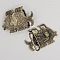 Boucle de ceinture Argent N&deg;18 Poissons