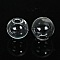 Boules en verre ronde de 10mm 20 pi&egrave;ces &agrave; remplir