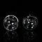 Boules en verre ronde de 12mm 20 pi&egrave;ces &agrave; remplir