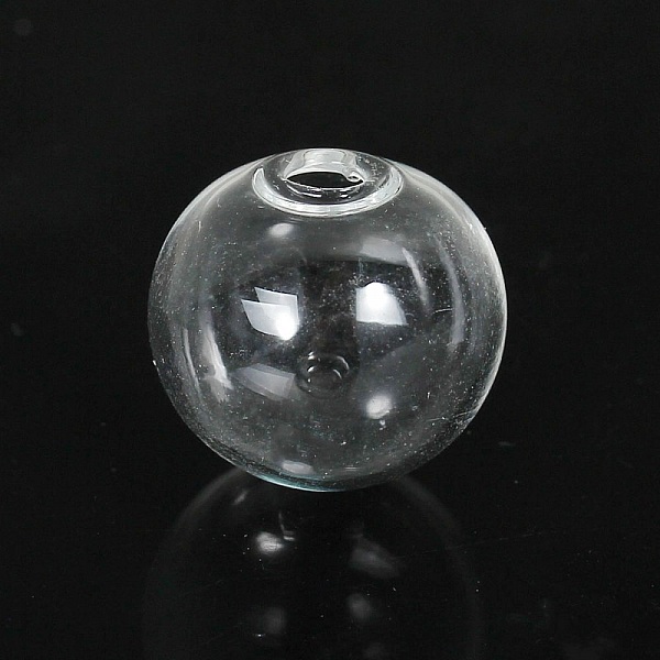 Boules en verre ronde de 14mm 20 pi&egrave;ces &agrave; remplir