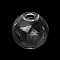 Boules en verre ronde de 16mm 20 pi&egrave;ces &agrave; remplir