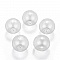 Boules en verre ronde de 28mm 10 pi&egrave;ces