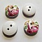 Bouton 15 mm rond fantaisie - 15-14