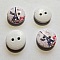 Bouton 15 mm rond fantaisie - 15-22
