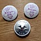 Bouton 32 mm recouvert tissus couture N&deg;12-02