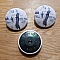 Bouton 40 mm recouvert tissus couture N&deg;04-01