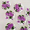 Bouton en bois fleurs 30 mm N&deg;07 x 10 pi&egrave;ces