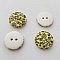 Bouton fantaisie &agrave; fleurs 18 mm N&deg;03