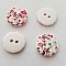 Bouton fantaisie &agrave; fleurs 18 mm N&deg;09