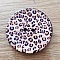 Boutons 40mm &agrave; deux trous ronds en noix de coco N&deg;29