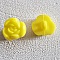 Boutons fantaisie, enfants, b&eacute;b&eacute;s Motif Fleur N&deg;01-12 Jaune 02