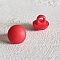 Boutons fantaisie, enfants, b&eacute;b&eacute;s Motif Demi Boule N&deg;04-03 Rouge