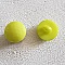 Boutons fantaisie, enfants, b&eacute;b&eacute;s Motif plat &agrave; facette N&deg;05-04 Vert