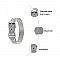 Bracelet Acier Inoxydable 10 mm Noir