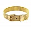 Bracelet Acier Inoxydable 10 mm Dor&eacute;