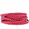 Bracelet Clip Europ&eacute;en tress&eacute; Uni 03 DU 15 AU 23 CM Rouge